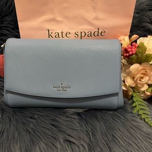 Kate spade ♠️ NWT blue crossbody. 2 choice strap